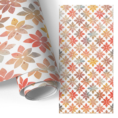 Samolepiaca fólia na nábytok őszi mozaikmintával