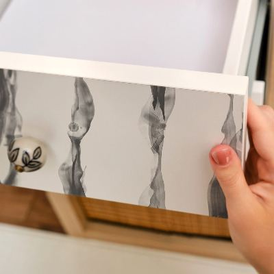 Samolepiaca fólia na nábytok modern vonalmintával