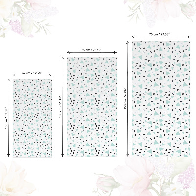 Bútorfólia öntapadós geometrikus mintával