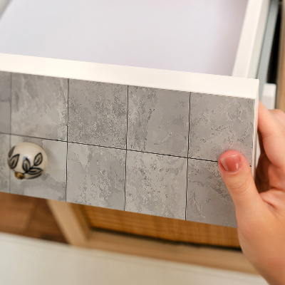 Bútorfólia Szürke csempék