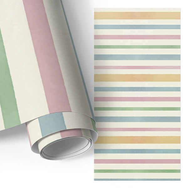 Bútormatrica pasztell csíkmintával