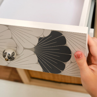 Bútorfólia öntapadós virágmintás kivitel