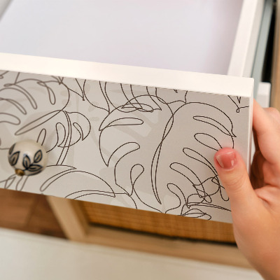 Bútor matrica Szörnyeteg levelek