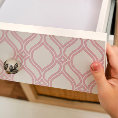 Bútor matrica Rózsaszín elegancia