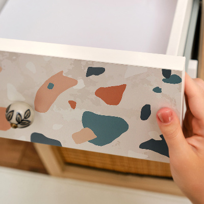 Bútor matrica színes mintával