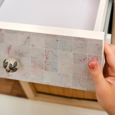 Bútorfólia öntapadós Pasztell mozaik