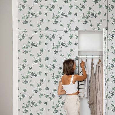 Samolepiaca fólia na nábytok Borostyán levelek