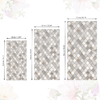 Samolepiaca fólia na nábytok mozaikmintás mintázattal