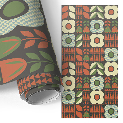 Bútorfólia öntapadós Virágok folklórja