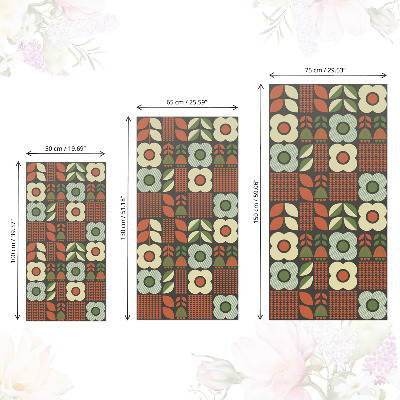 Bútorfólia öntapadós Virágok folklórja