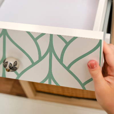 Samolepiaca fólia na nábytok geometrikus leveles mintával