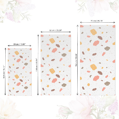 Bútor matrica kőagyag mintával