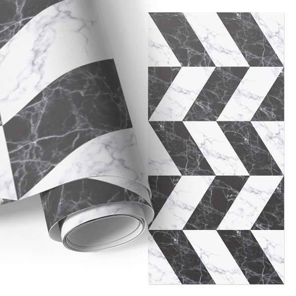 Bútorfólia kontrasztos eleganciát kölcsönöző mintázattal