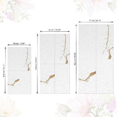 Bútor matrica fehér tányérmintával