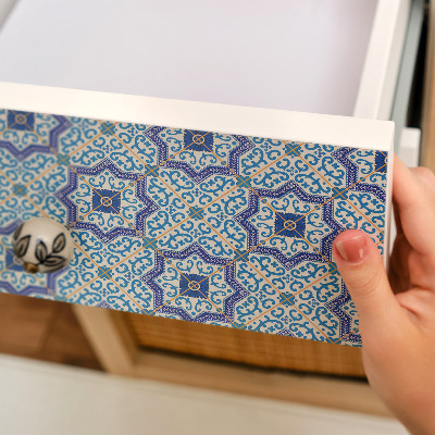 Samolepiaca fólia na nábytok geometrikus mintával