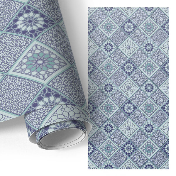 Bútorfólia mintás mozaikmintával