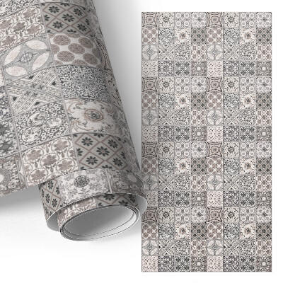 Bútor matrica retro mozaik mintával