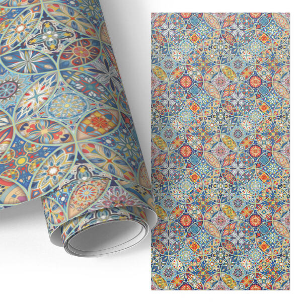 Bútormatrica színes mozaik mintával