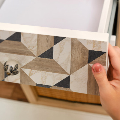 Bútormatrica fa mintával, márványhatással