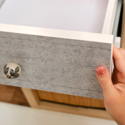 Bútorfólia szürke textúrával