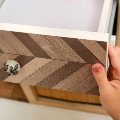 Bútor matrica fa halszálka mintával