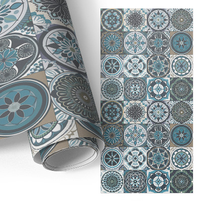 Bútormatrica mandala mintás csempe hatású minta