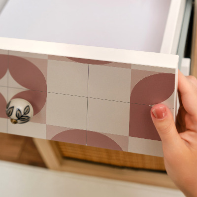 Samolepiaca fólia na nábytok vintage mintával