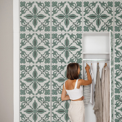 Bútor matrica virágmintás kivitel