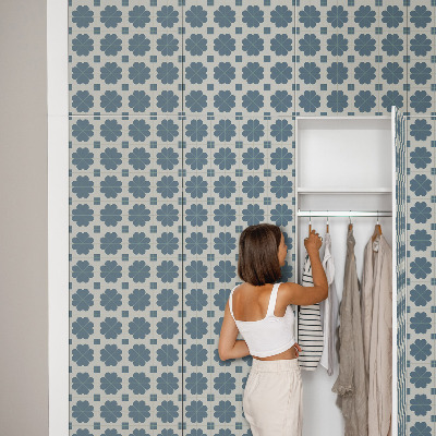 Bútorfólia Virággeometria