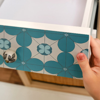 Bútor matrica geometrikus mintával