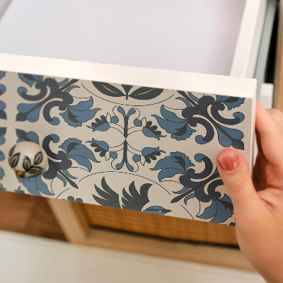 Bútorfólia Kék madarak