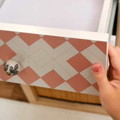 Bútor matrica Meleg minta