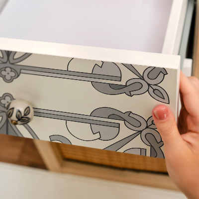 Bútorfólia csempe mintázattal