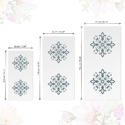 Bútor matrica klasszikus díszítő mintákkal