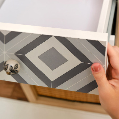 Bútormatrica Geometrikus csempék