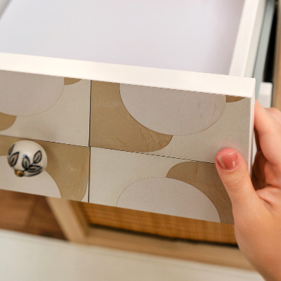 Bútorfólia öntapadós Mustár formák