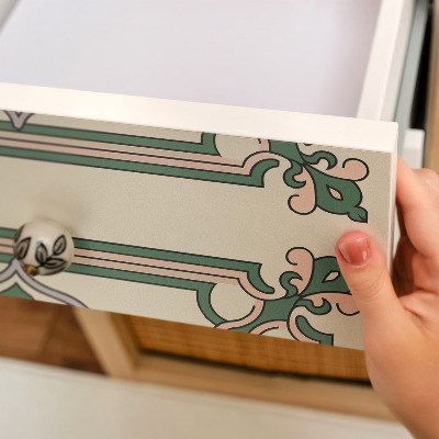 Bútormatrica botanikai dísz mintával