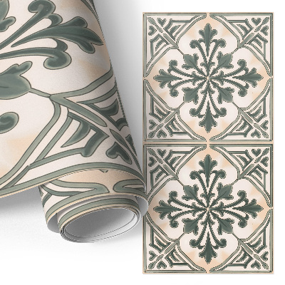 Samolepiaca fólia na nábytok Vintage csempék