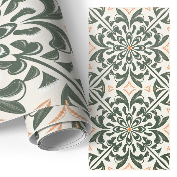 Bútorfólia öntapadós retró csempe mintával