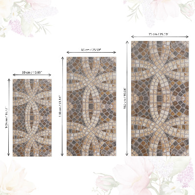 Bútorfólia kőmozaik mintázattal