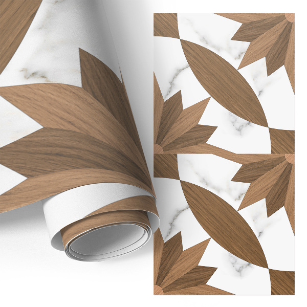 Samolepiaca fólia na nábytok fa és márvány mintázattal