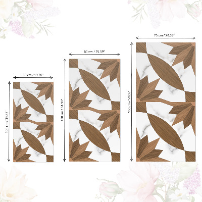 Samolepiaca fólia na nábytok fa és márvány mintázattal