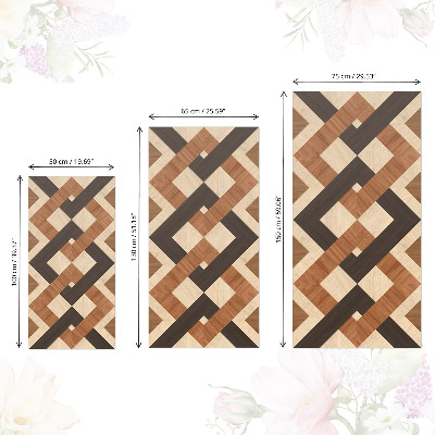 Bútorfólia Fa négyzetek
