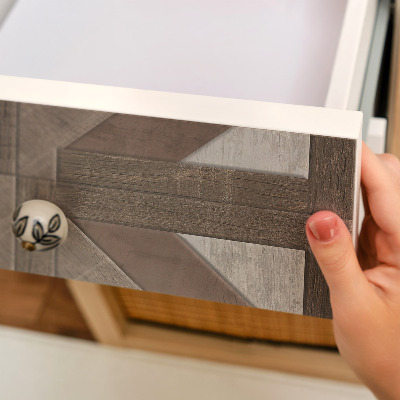 Samolepiaca fólia na nábytok geometrikus mintával