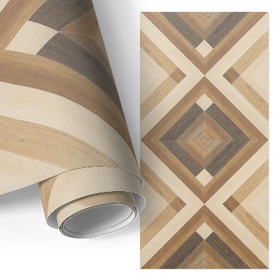 Bútorfólia fa mozaik mintával