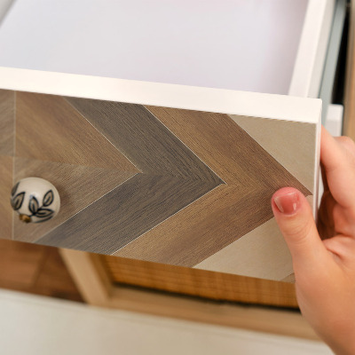 Bútorfólia fa mozaik mintával