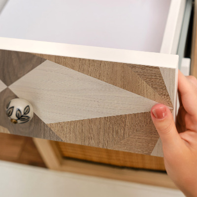 Bútor matrica fa dísz mintával