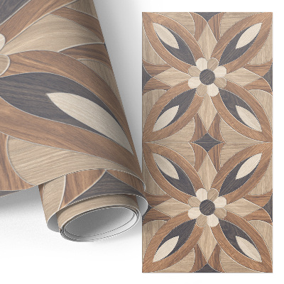 Bútormatrica fa virágmintával