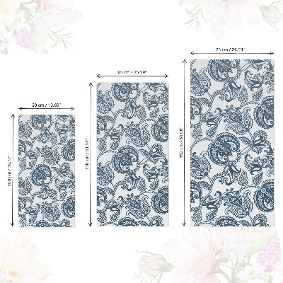 Bútor matrica botanikai mintával