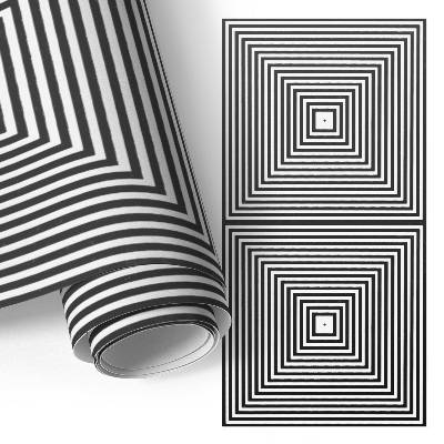 Bútor matrica Négyzetek illúziója